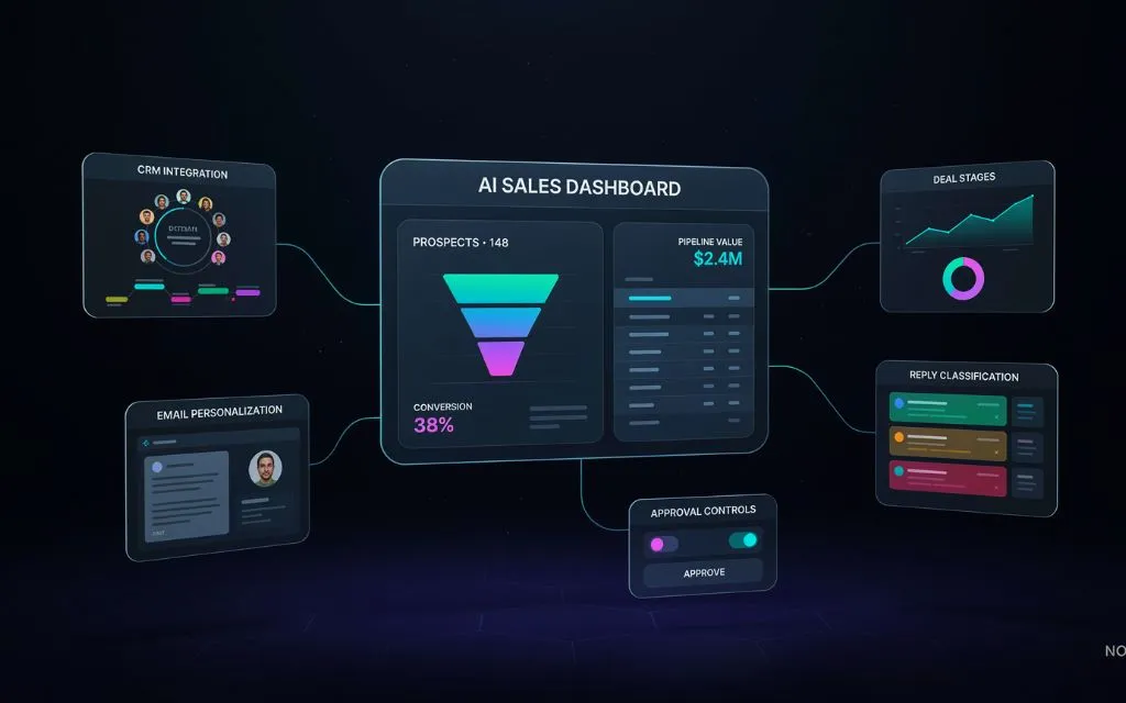 Important features of AI SDR software