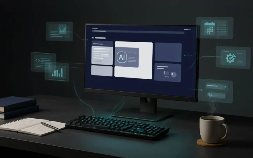 AI agents managing digital tasks and workflows in 2026