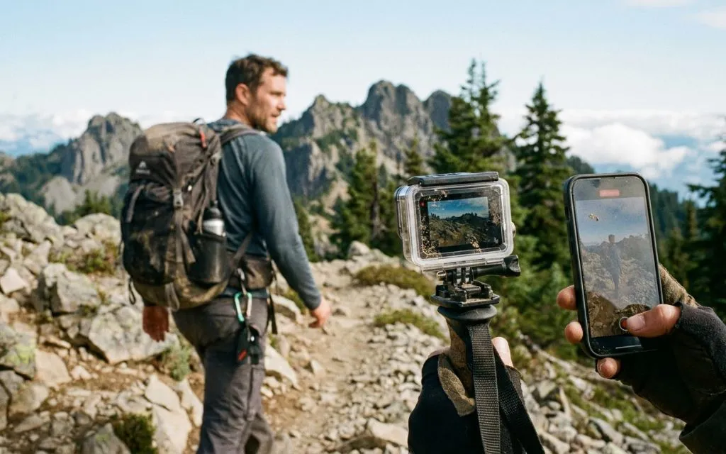 Action camera vs smartphone for outdoor video recording