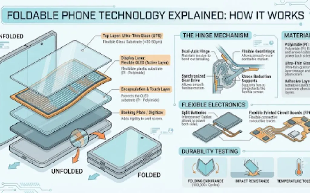 foldable phone technology explained