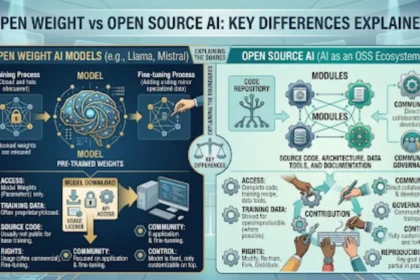 open weight vs open source ai