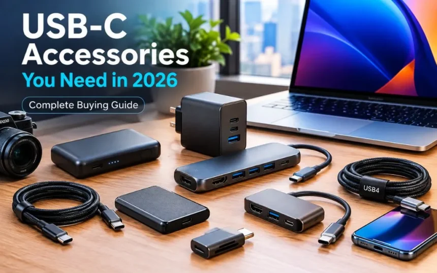 USB-C accessories you need 2026